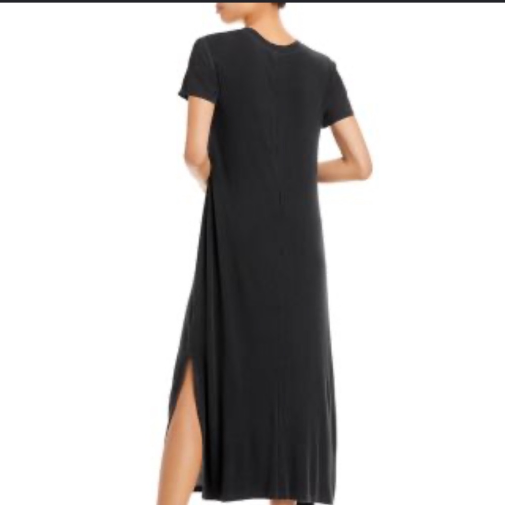 Splendid Black Zinnia Short-Sleeve Maxi Dress - Picture 8 of 9